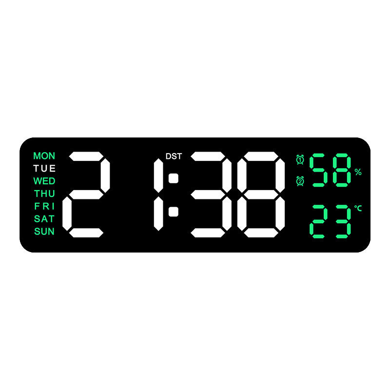Digital Multifunctional Alarm Clock with Temperature and Hygrometer Display Kalsten