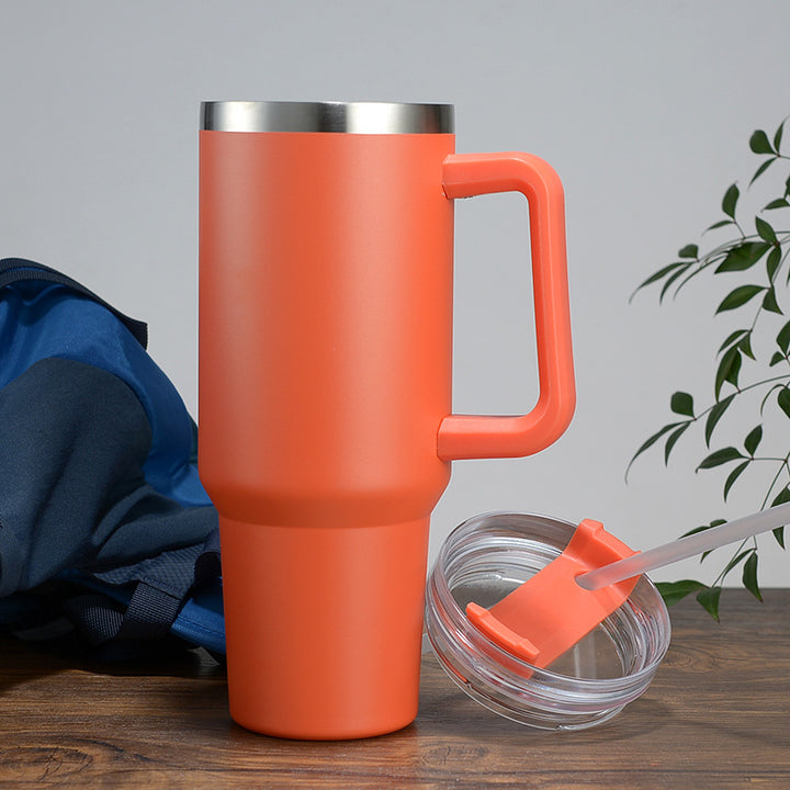 Women's insulated drinking cup with practical carrying handle Kalsten