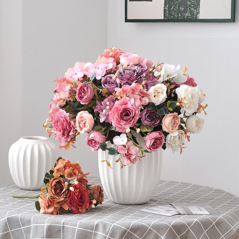 Elegant Artificial Flower Arrangement for Interior Decor