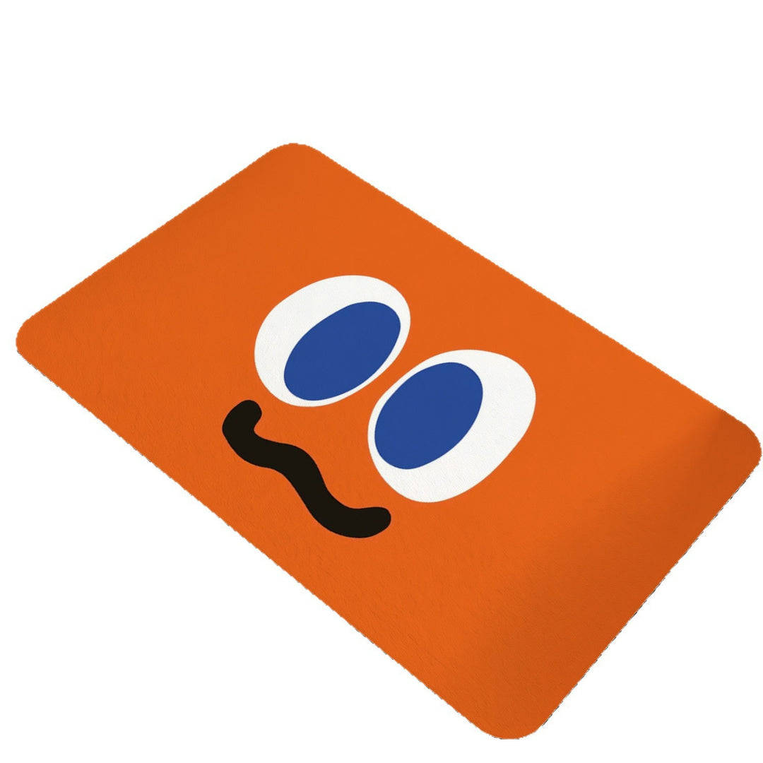 Playful Vegetable-Themed Bath Mat Kalsten