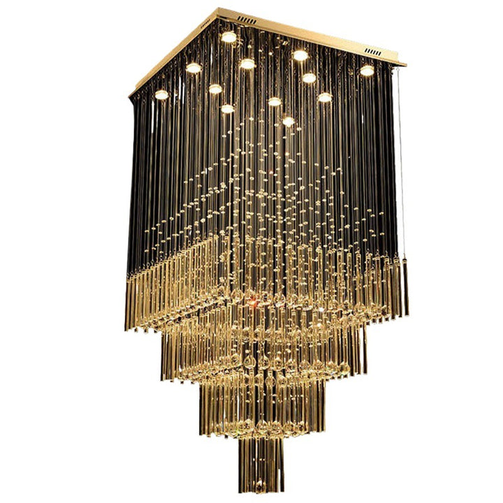 Elegant Crystal Suspended Chandelier