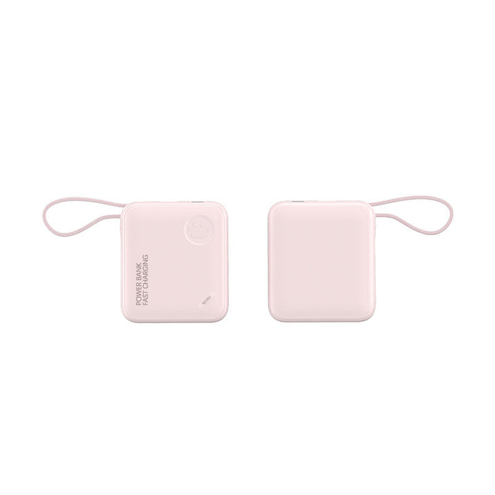 Compact power bank with fast charging function and carrying strap Kalsten
