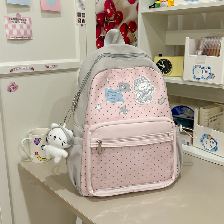 Fun-Themed Illustrated Backpack Kalsten