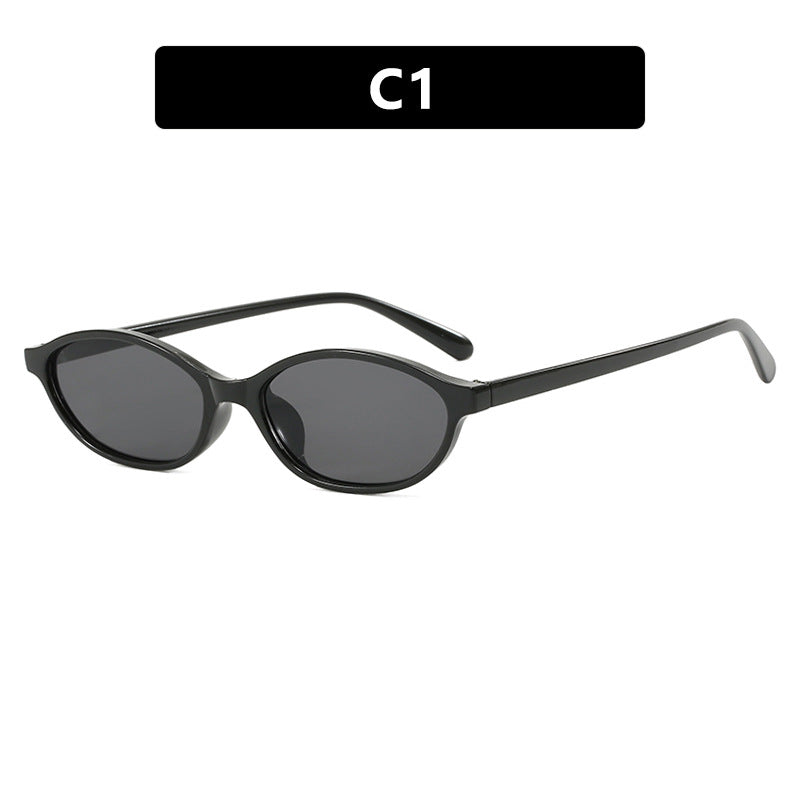Women's fashionable sunglasses with elegant oval frame and UV protection Kalsten