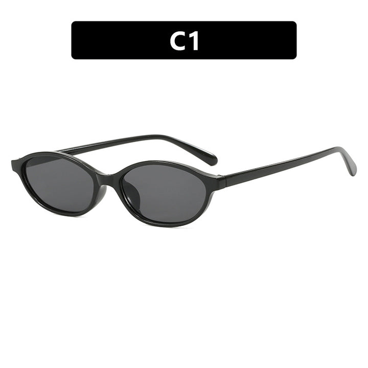 Women's fashionable sunglasses with elegant oval frame and UV protection Kalsten