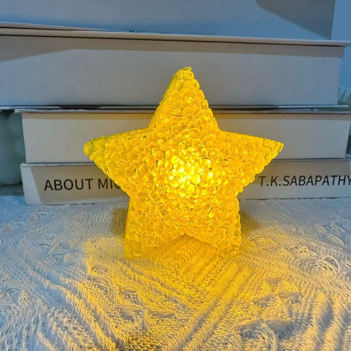 LED Frosted Acrylic Star Ambient Night Lamp Kalsten