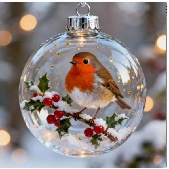 Decorative Glass Bird Ornament Kalsten