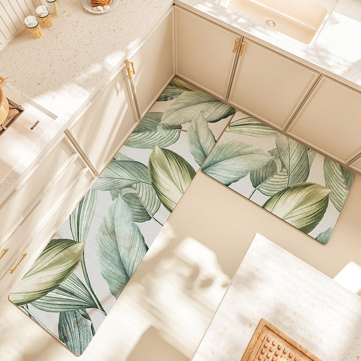 Floral Pattern Comfort Mat