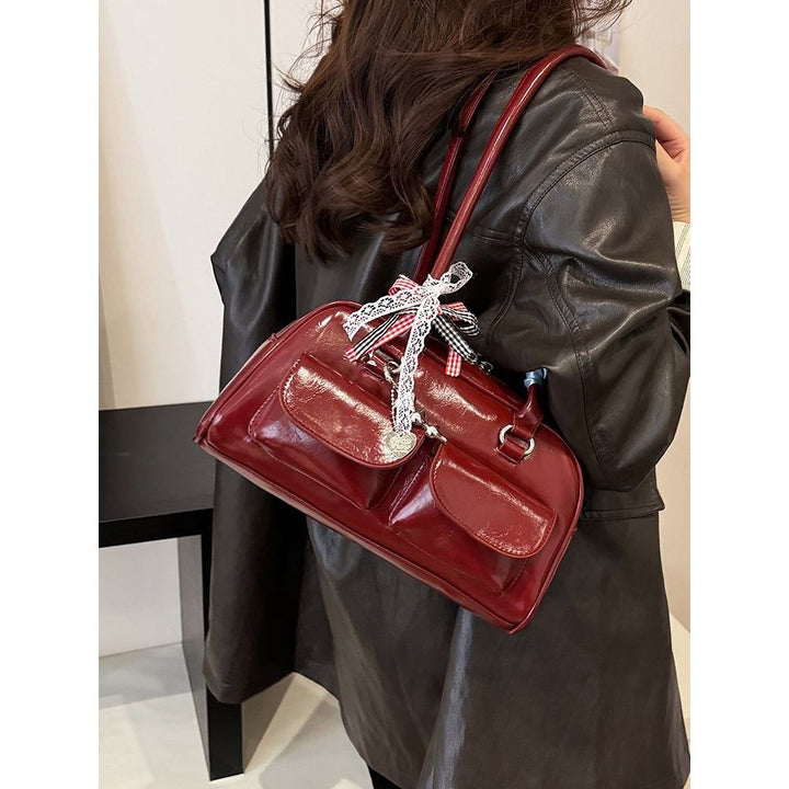 Elegant Dual-Pocket Handbag Kalsten