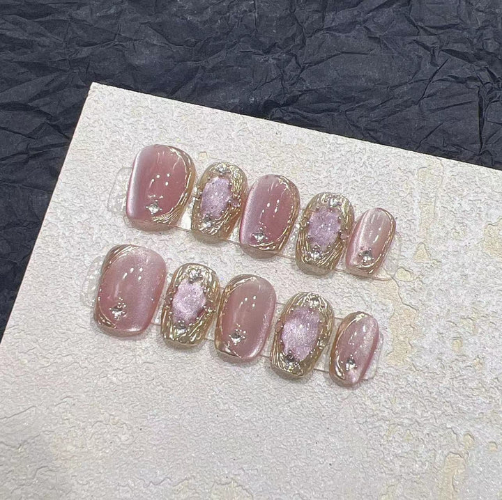 Chic Press-On Nail Art Set Kalsten