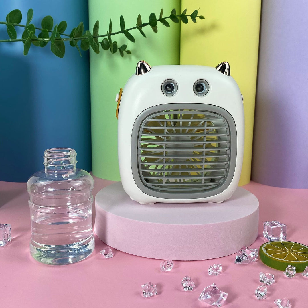 Ladies portable mini cooler with fan Kalsten