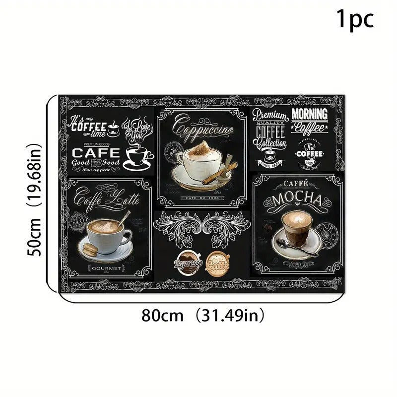 Coffee Bar Kitchen Mat Kalsten