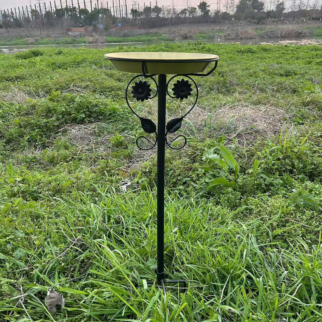 Decorative Outdoor Bird Bath Stand Kalsten