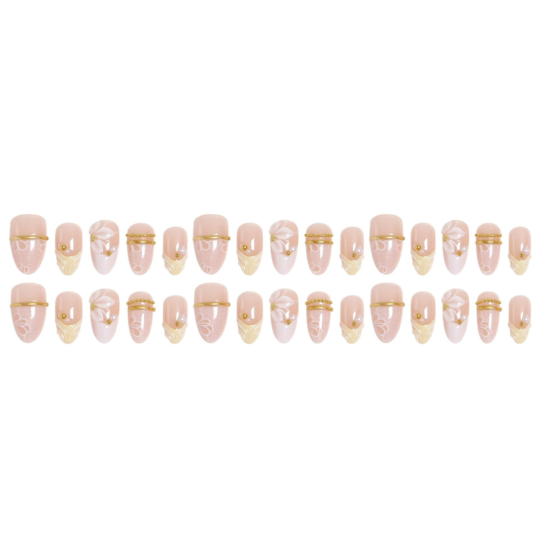 Decorative Press-On Nail Art Set Kalsten