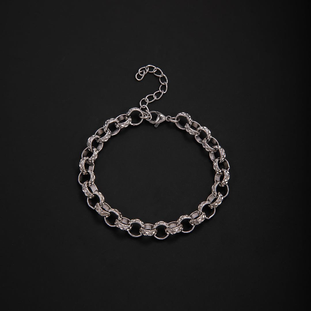 Elegant Geometric Link Bracelet Kalsten