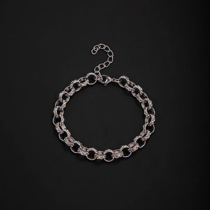 Elegant Geometric Link Bracelet Kalsten