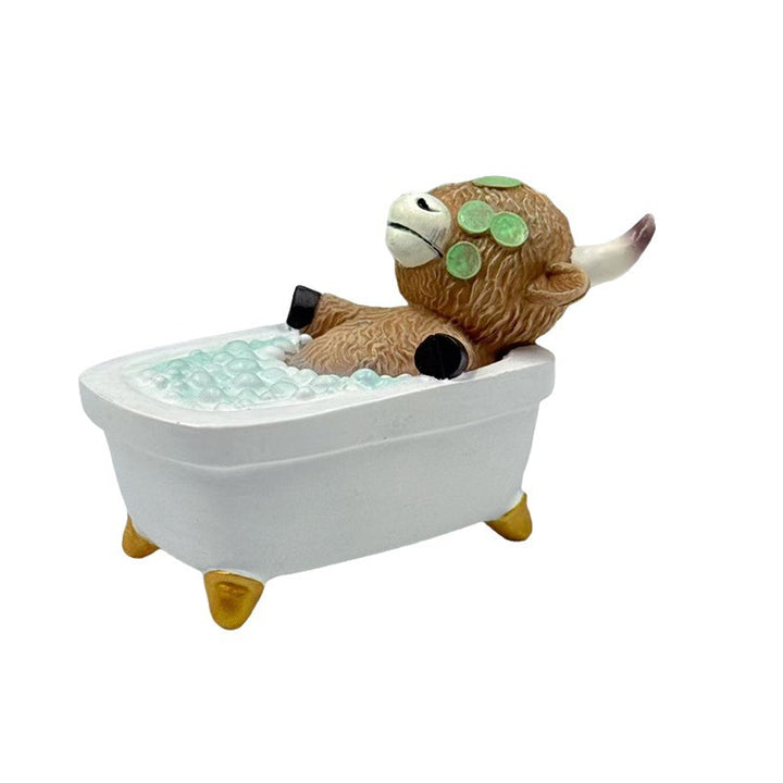 Duck figure in stylish relaxation bath Kalsten