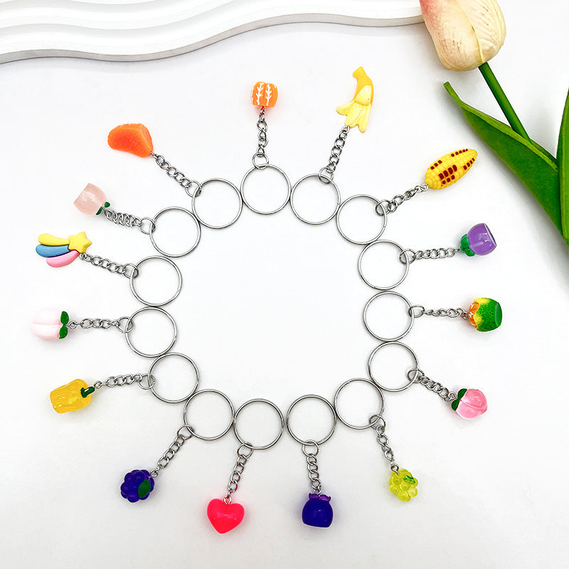 Charming Gummy Bear Keychain Kalsten
