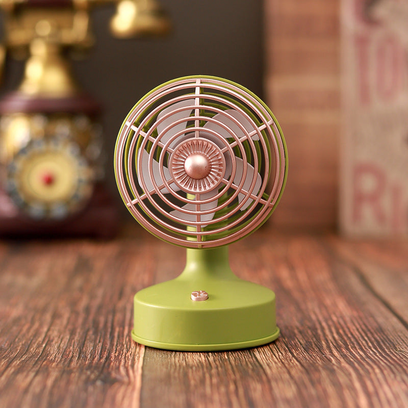 Unisex nan compact portable USB rechargeable mini desk fan with adjustable tilt Kalsten