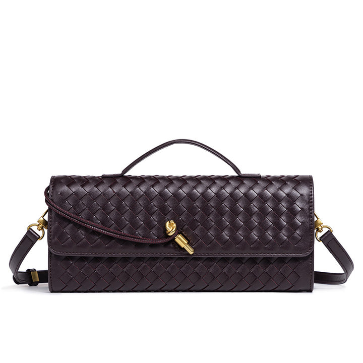 Textured Woven Clutch Purse Kalsten