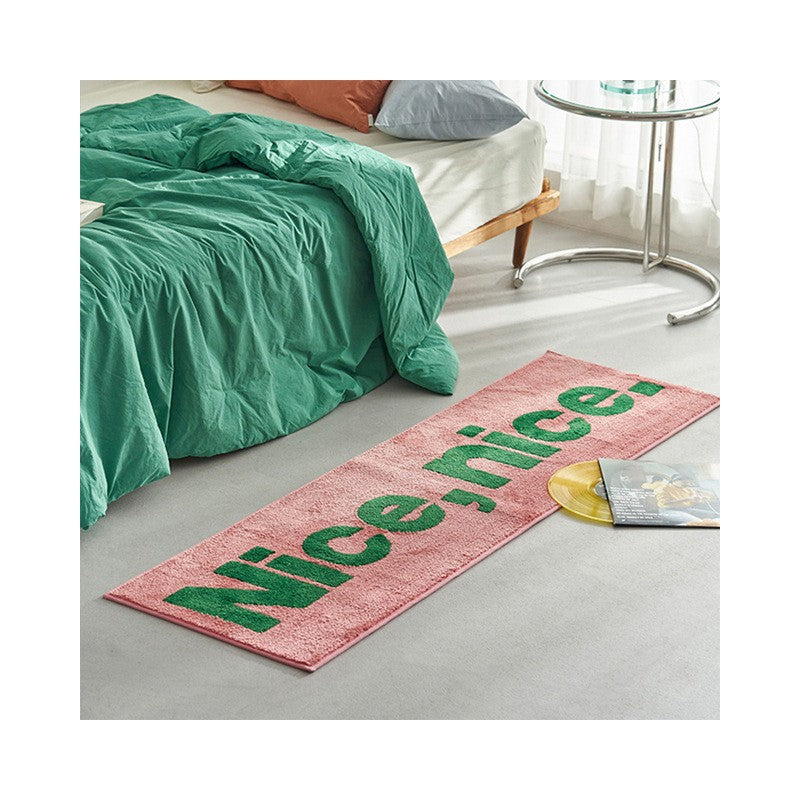 Decorative Phrase Bath Mat Kalsten