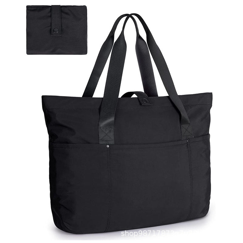Multifunctional shopping bag with multiple outside pockets Kalsten