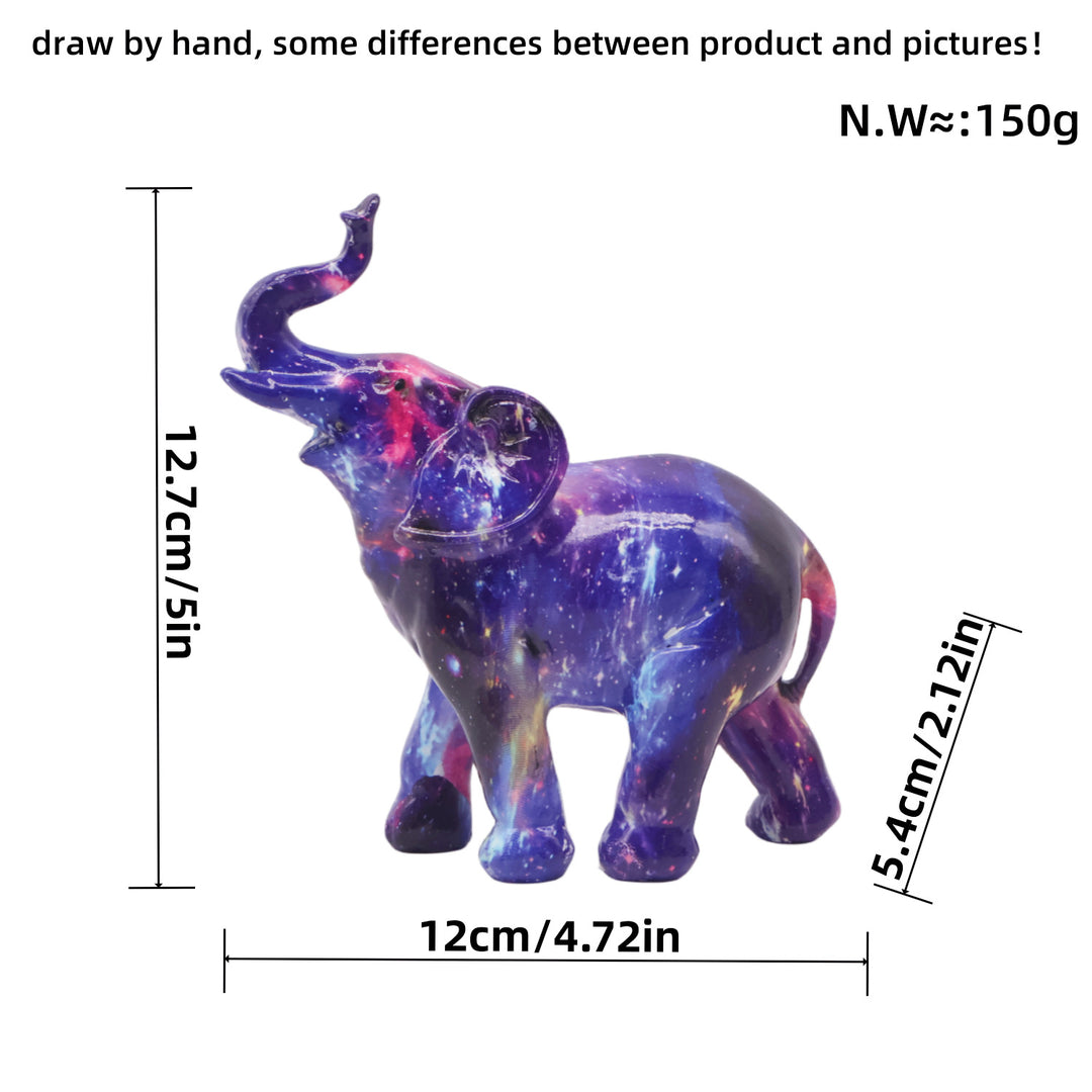 Artistically designed elephant figure Kalsten