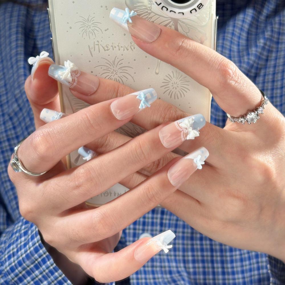 Glossy Gradient Press-On Nail Tips Kalsten
