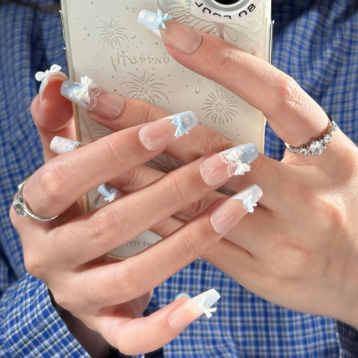 Glossy Gradient Press-On Nail Tips Kalsten