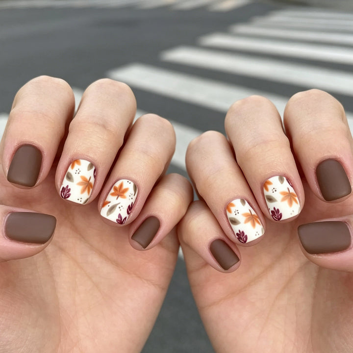Elegant Floral Acrylic Nail Art Enhancements Kalsten 1789915567