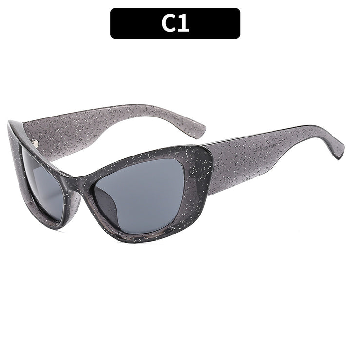 Bold Retro Geometric Sunglasses