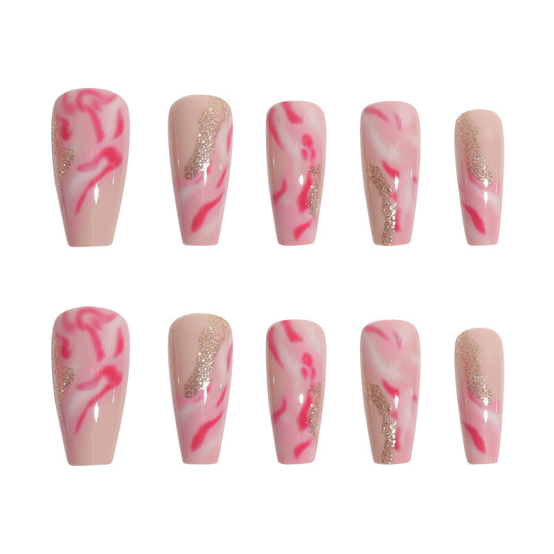 Marble Design Nail Art Kalsten