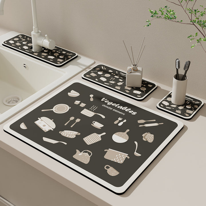Creative Kitchen Sink Mat Kalsten