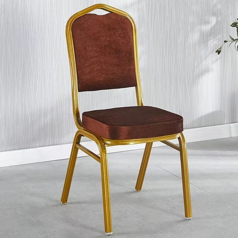Elegant Upholstered Dining Chair with Gold Frame Kalsten