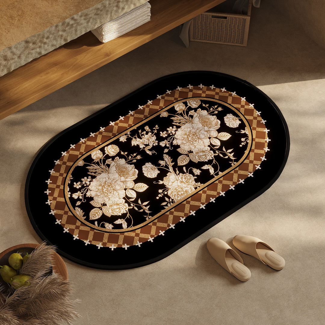 Chic Geometric Design Bath Mat Kalsten