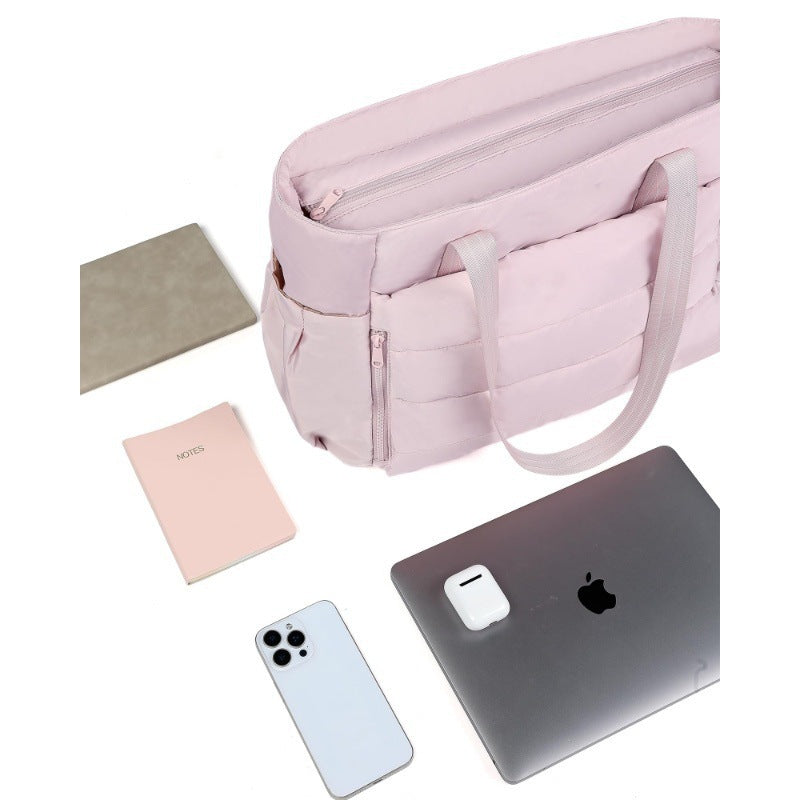 Spacious Multi-Compartment Travel Tote Kalsten