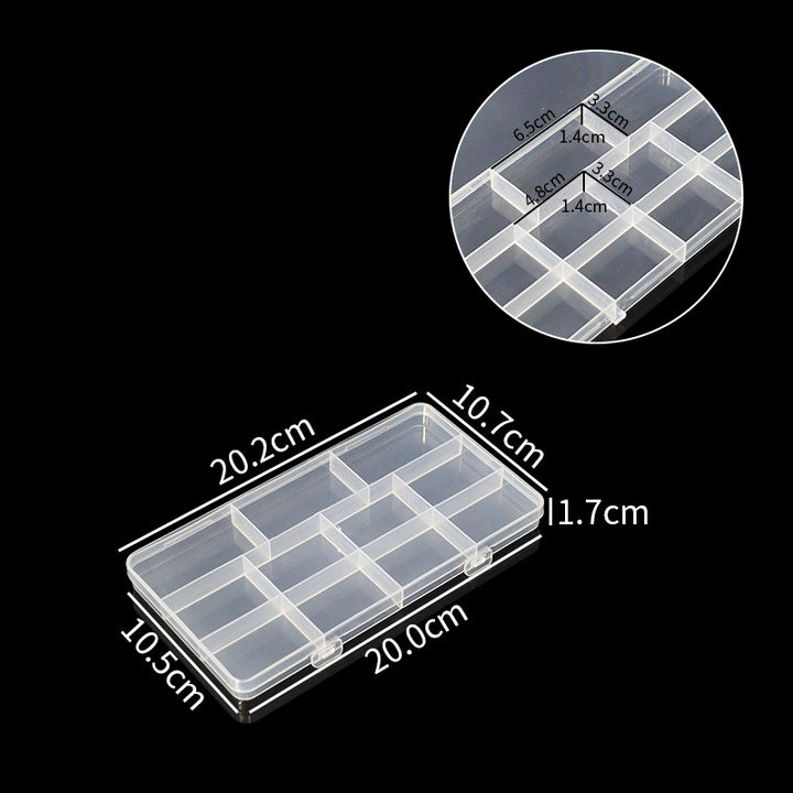 Adjustable Compartment Craft Storage Box Kalsten