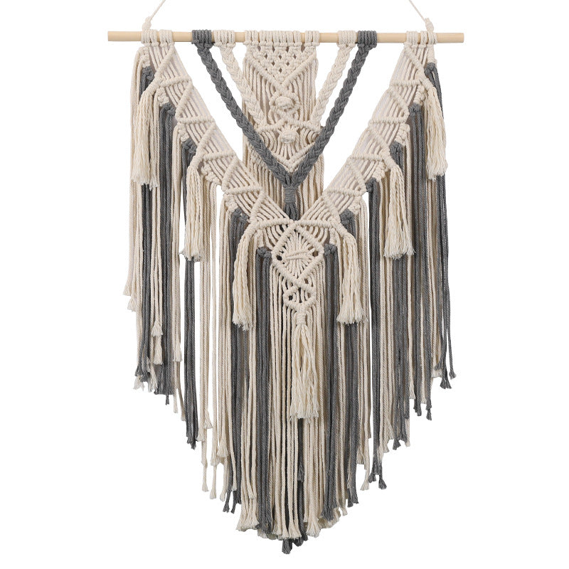 Macrame Wall Hanging with Fringes Kalsten