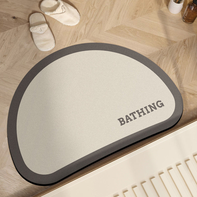 Absorbent Bathroom Floor Mat Kalsten