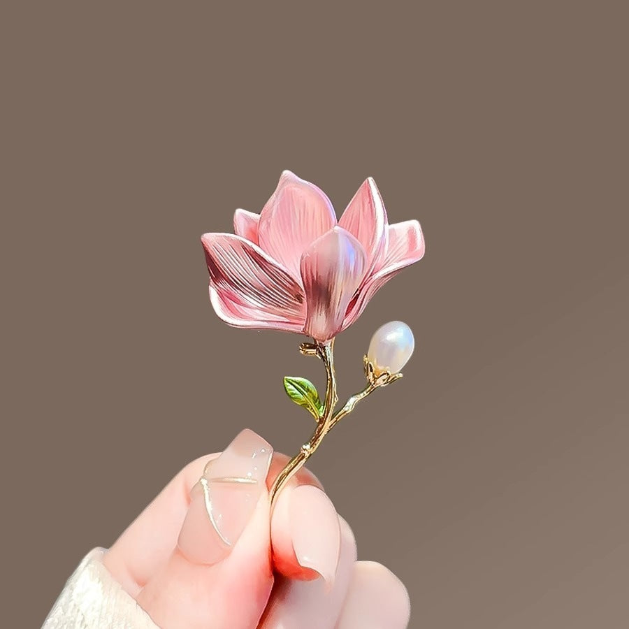 Elegant flower brooch Kalsten