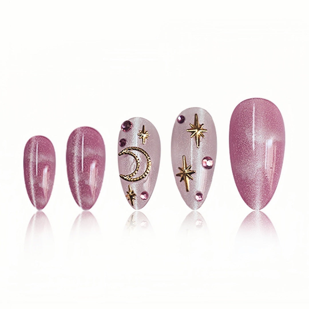 Decorative Thematic Press-On Nail Art Extensions Kalsten