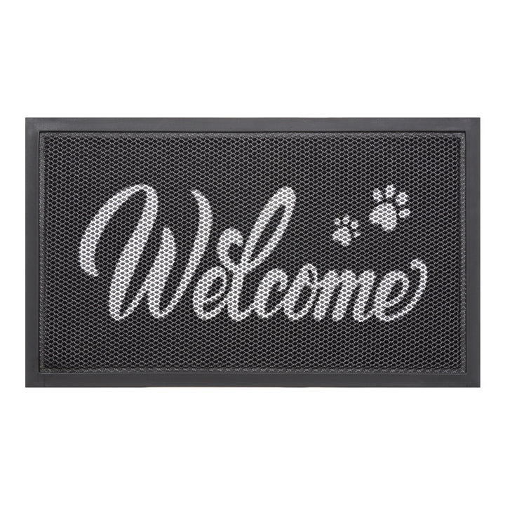 Textured Welcome Entrance Mat Kalsten