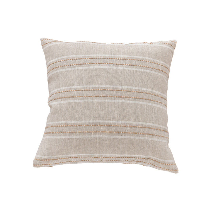 Soft Structured Stripe Decorative Cushion