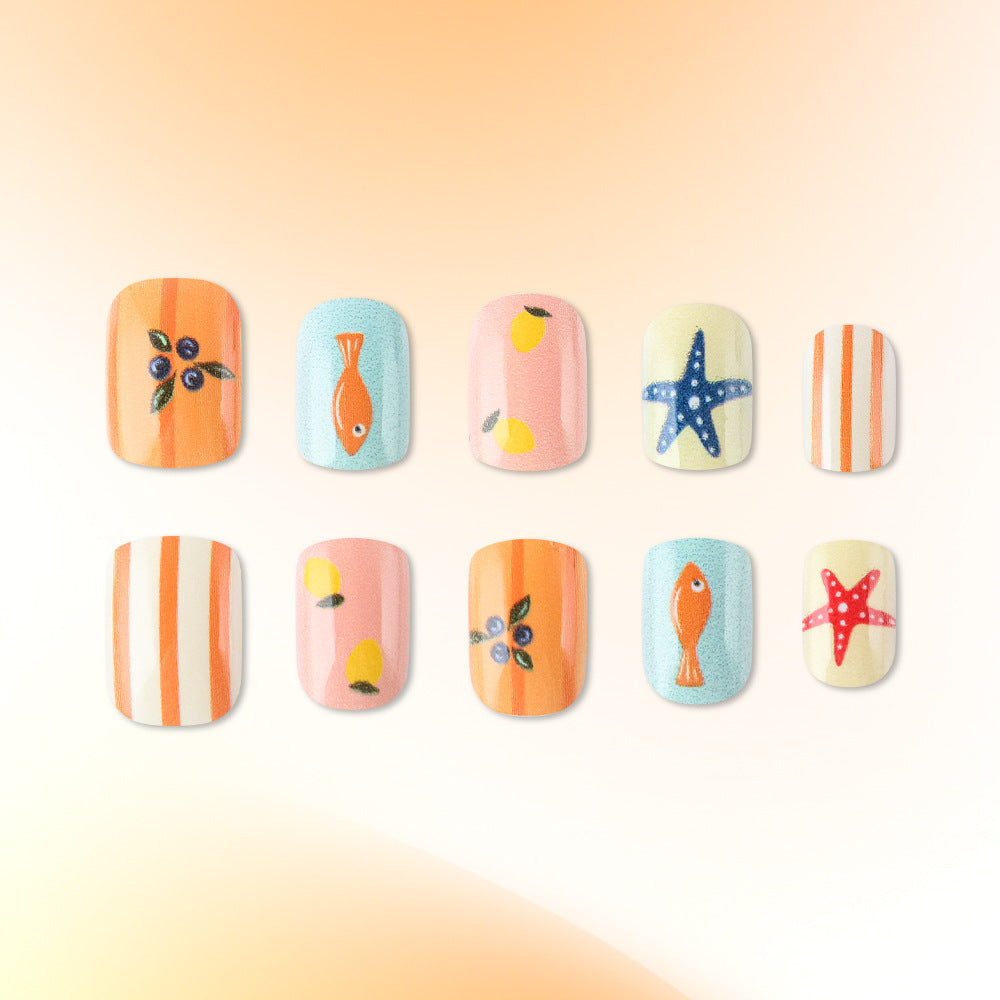 Themed Summer Nail Art Set Kalsten