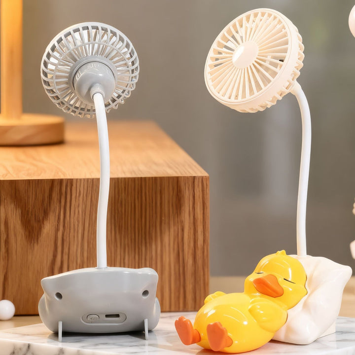 Ladies Funny USB Table Fan with Animal Design Kalsten