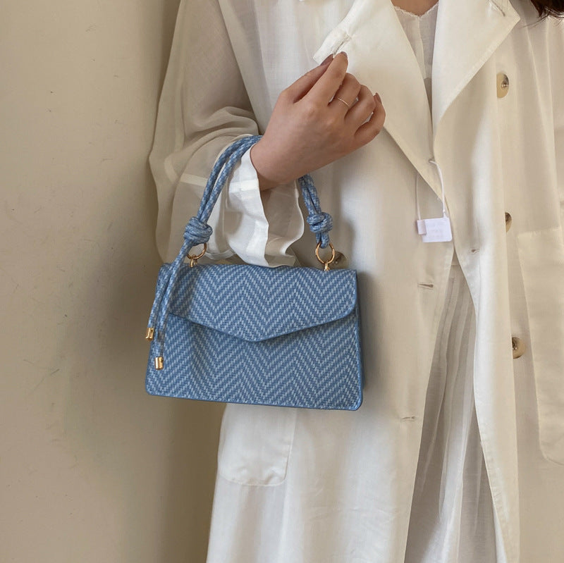 WoElegant Textured Fabric Handbag Kalsten