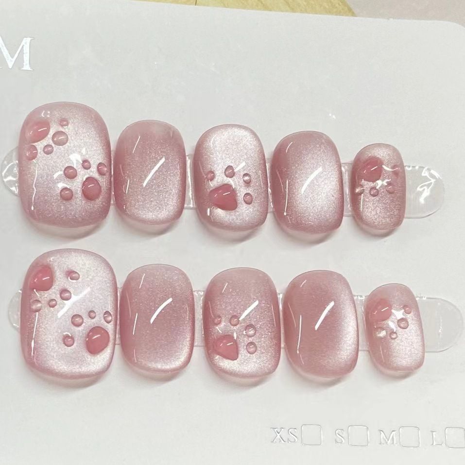 Artistic Press-On Nail Design Kalsten
