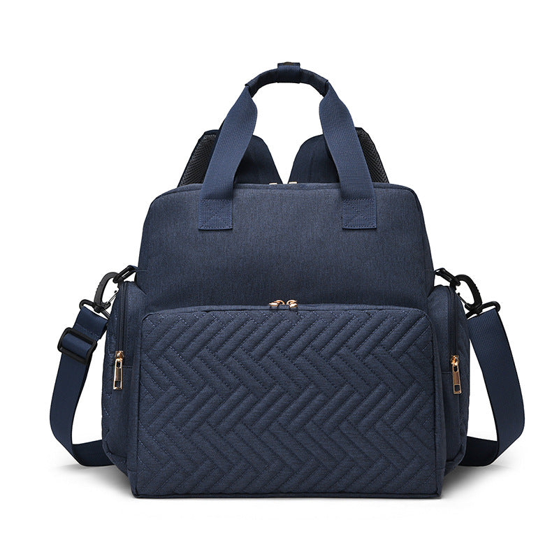 Multi-Function Quilted Diaper Backpack Kalsten