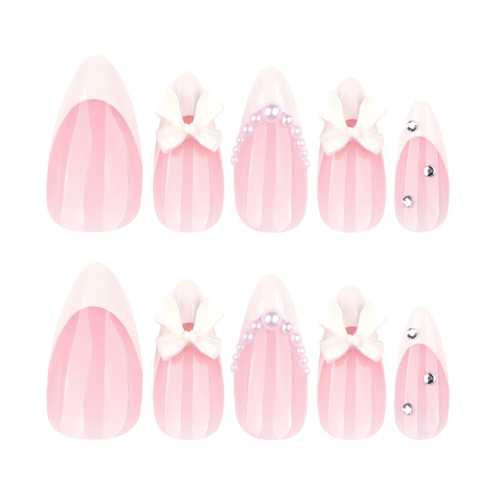 Artful stiletto nails with elegant flower embellishment Kalsten
