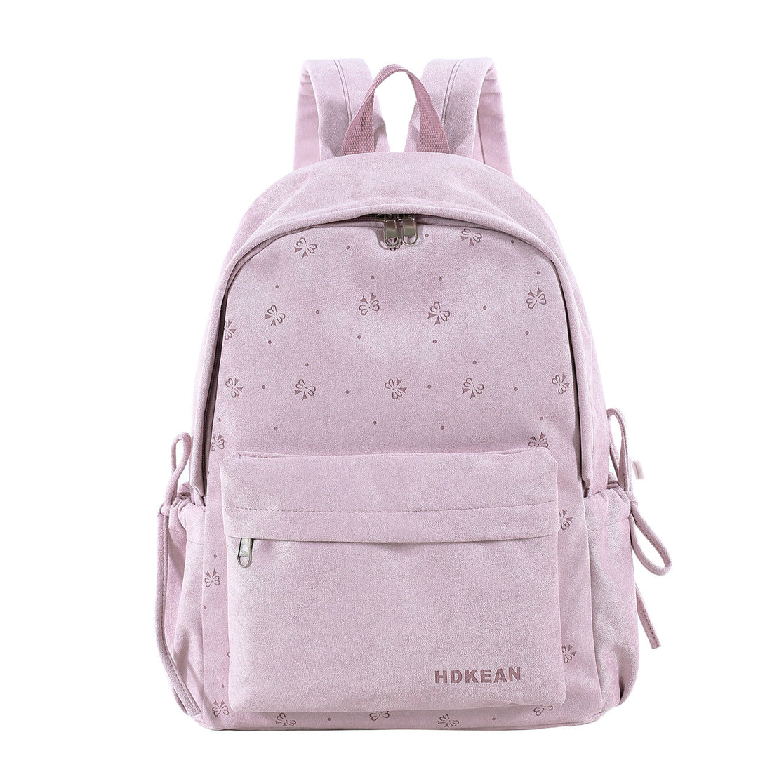 Cozy Plush School Backpack Kalsten